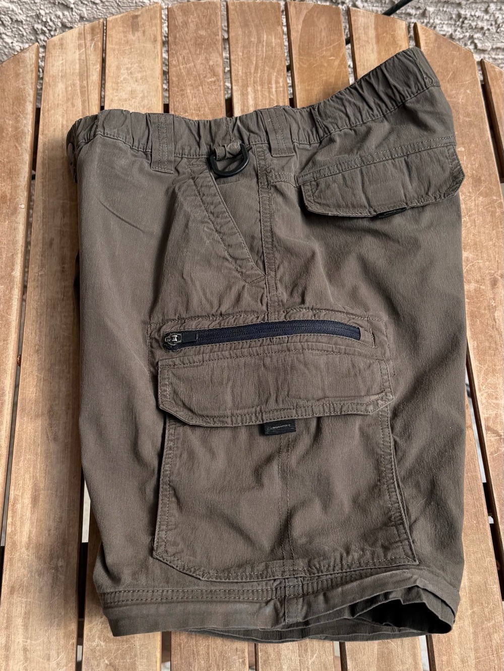 BC Clothing Men Olive-Green Cargo Shirt